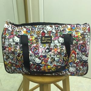 Tokidoki x Hello Kitty Circus duffle bag NWT
